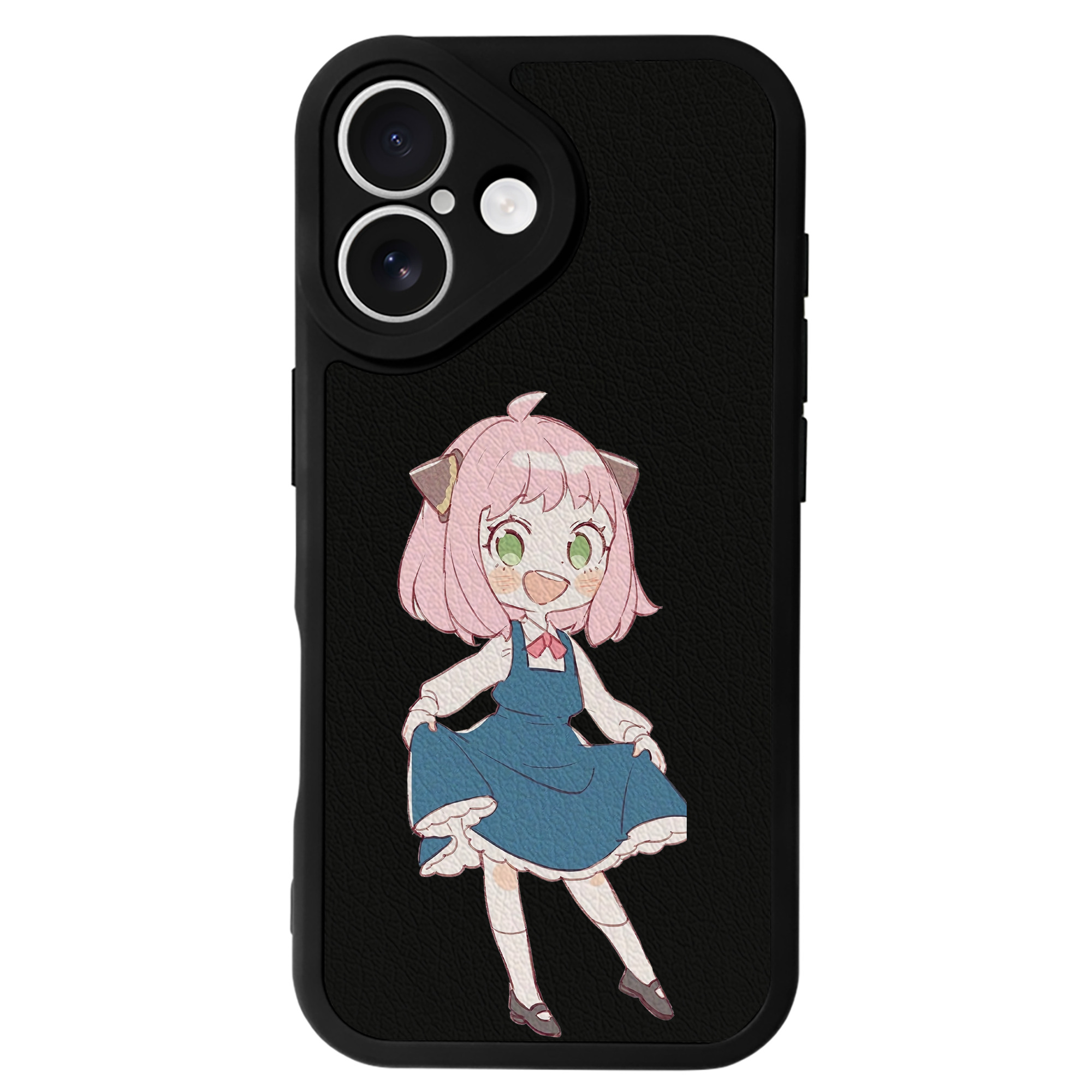 （画像用） SPY×FAMILY间谍家家酒 【iPhone 16シリーズ対応】シリコンスマホケース（レザー調） 材質：シリコン